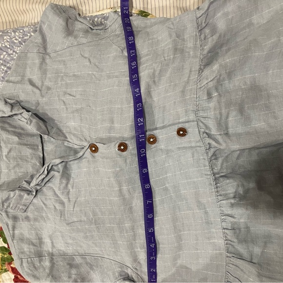 Pyne and Smith light blue linen dress - Picture 3 of 3